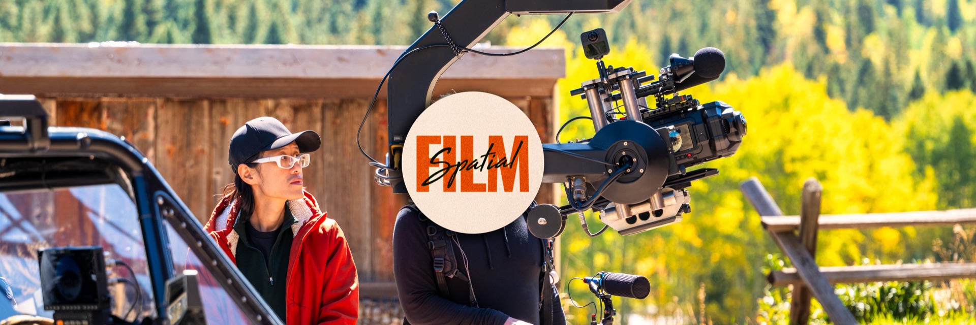 Behind the scenes - filming immersive content on location